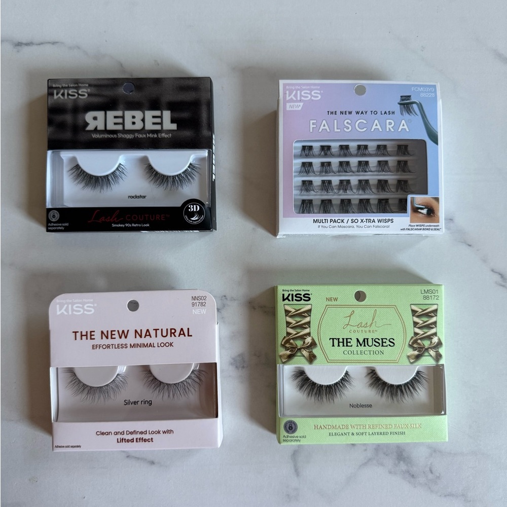 SOLD AT ANOTHER SITE- Kiss Eyelash Variety Pack
